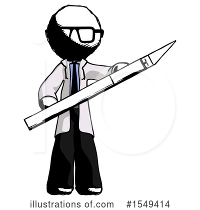 Royalty-Free (RF) Ink Design Mascot Clipart Illustration by Leo Blanchette - Stock Sample #1549414