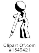 Ink Design Mascot Clipart #1549421 by Leo Blanchette