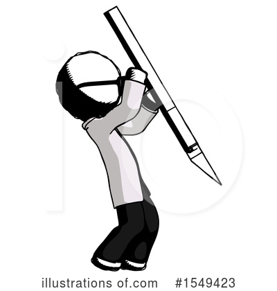 Royalty-Free (RF) Ink Design Mascot Clipart Illustration by Leo Blanchette - Stock Sample #1549423