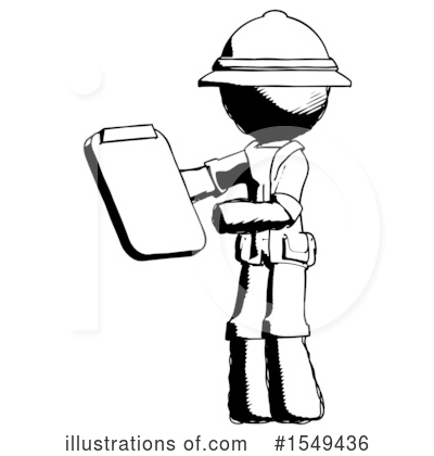 Royalty-Free (RF) Ink Design Mascot Clipart Illustration by Leo Blanchette - Stock Sample #1549436