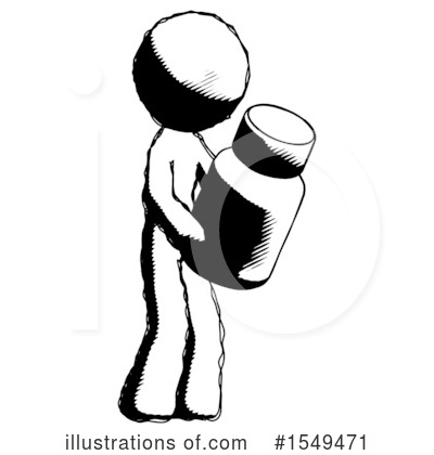 Royalty-Free (RF) Ink Design Mascot Clipart Illustration by Leo Blanchette - Stock Sample #1549471