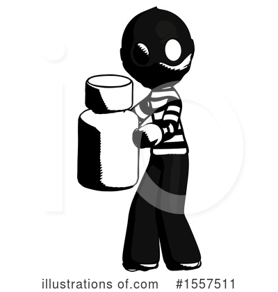 Royalty-Free (RF) Ink Design Mascot Clipart Illustration by Leo Blanchette - Stock Sample #1557511