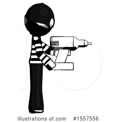 Royalty-Free (RF) Ink Design Mascot Clipart Illustration by Leo Blanchette - Stock Sample #1557556