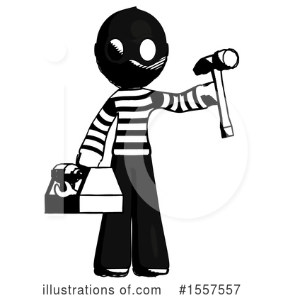Royalty-Free (RF) Ink Design Mascot Clipart Illustration by Leo Blanchette - Stock Sample #1557557