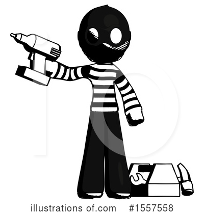 Royalty-Free (RF) Ink Design Mascot Clipart Illustration by Leo Blanchette - Stock Sample #1557558