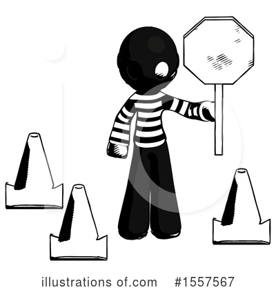 Royalty-Free (RF) Ink Design Mascot Clipart Illustration by Leo Blanchette - Stock Sample #1557567