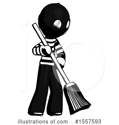 Royalty-Free (RF) Ink Design Mascot Clipart Illustration by Leo Blanchette - Stock Sample #1557593