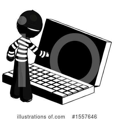 Royalty-Free (RF) Ink Design Mascot Clipart Illustration by Leo Blanchette - Stock Sample #1557646