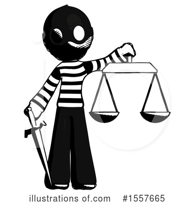 Royalty-Free (RF) Ink Design Mascot Clipart Illustration by Leo Blanchette - Stock Sample #1557665