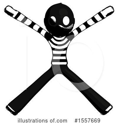 Royalty-Free (RF) Ink Design Mascot Clipart Illustration by Leo Blanchette - Stock Sample #1557669