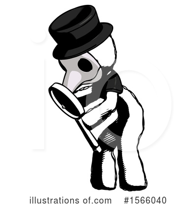 Royalty-Free (RF) Ink Design Mascot Clipart Illustration by Leo Blanchette - Stock Sample #1566040