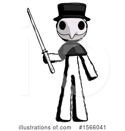 Royalty-Free (RF) Ink Design Mascot Clipart Illustration by Leo Blanchette - Stock Sample #1566041
