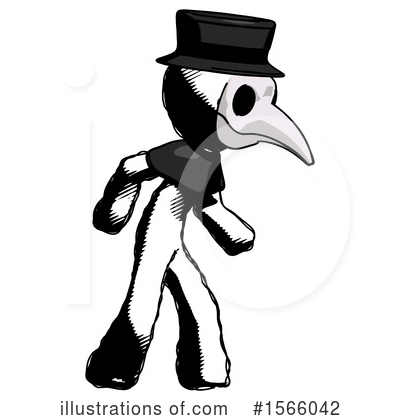 Royalty-Free (RF) Ink Design Mascot Clipart Illustration by Leo Blanchette - Stock Sample #1566042