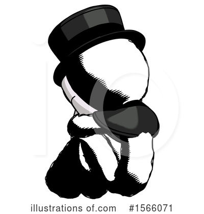 Royalty-Free (RF) Ink Design Mascot Clipart Illustration by Leo Blanchette - Stock Sample #1566071