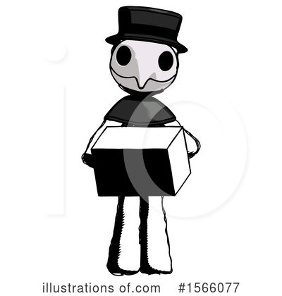 Royalty-Free (RF) Ink Design Mascot Clipart Illustration by Leo Blanchette - Stock Sample #1566077