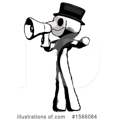 Royalty-Free (RF) Ink Design Mascot Clipart Illustration by Leo Blanchette - Stock Sample #1566084