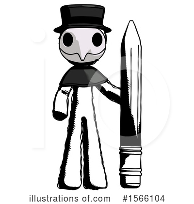 Royalty-Free (RF) Ink Design Mascot Clipart Illustration by Leo Blanchette - Stock Sample #1566104