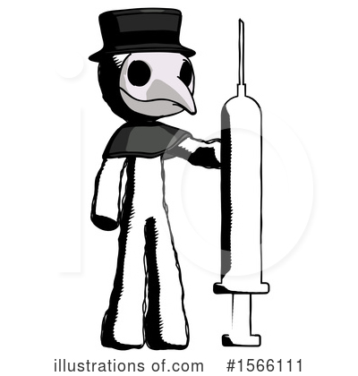 Royalty-Free (RF) Ink Design Mascot Clipart Illustration by Leo Blanchette - Stock Sample #1566111