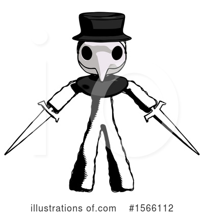 Royalty-Free (RF) Ink Design Mascot Clipart Illustration by Leo Blanchette - Stock Sample #1566112