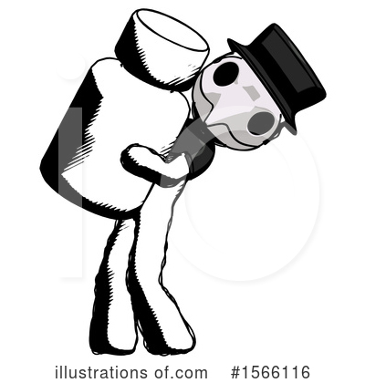 Royalty-Free (RF) Ink Design Mascot Clipart Illustration by Leo Blanchette - Stock Sample #1566116