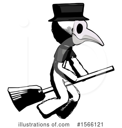 Royalty-Free (RF) Ink Design Mascot Clipart Illustration by Leo Blanchette - Stock Sample #1566121