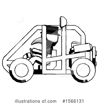 Royalty-Free (RF) Ink Design Mascot Clipart Illustration by Leo Blanchette - Stock Sample #1566131