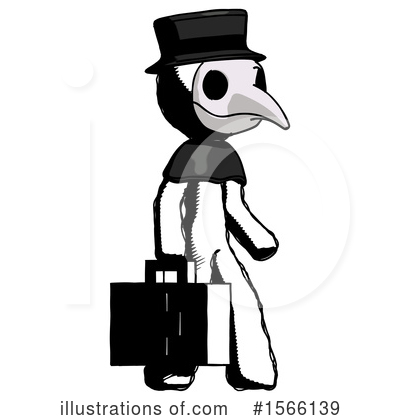 Royalty-Free (RF) Ink Design Mascot Clipart Illustration by Leo Blanchette - Stock Sample #1566139