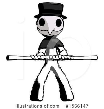 Royalty-Free (RF) Ink Design Mascot Clipart Illustration by Leo Blanchette - Stock Sample #1566147