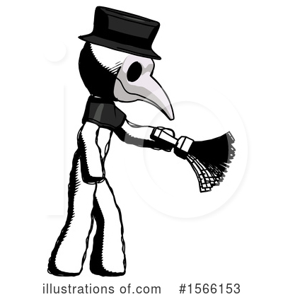 Royalty-Free (RF) Ink Design Mascot Clipart Illustration by Leo Blanchette - Stock Sample #1566153