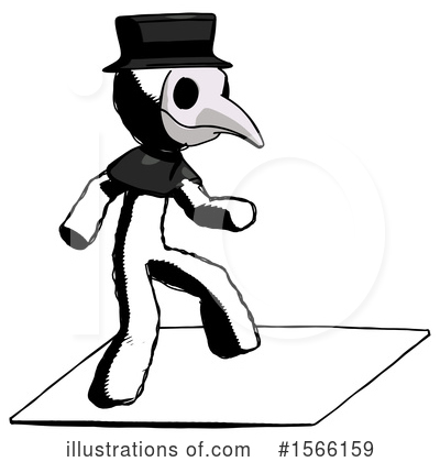 Royalty-Free (RF) Ink Design Mascot Clipart Illustration by Leo Blanchette - Stock Sample #1566159