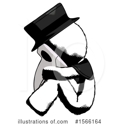 Royalty-Free (RF) Ink Design Mascot Clipart Illustration by Leo Blanchette - Stock Sample #1566164