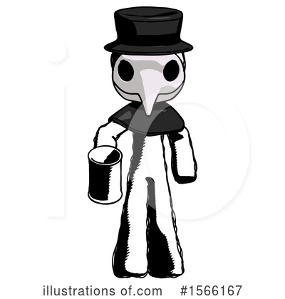 Royalty-Free (RF) Ink Design Mascot Clipart Illustration by Leo Blanchette - Stock Sample #1566167