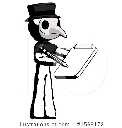 Royalty-Free (RF) Ink Design Mascot Clipart Illustration by Leo Blanchette - Stock Sample #1566172