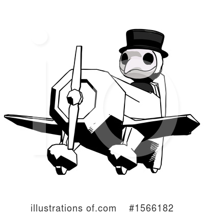 Royalty-Free (RF) Ink Design Mascot Clipart Illustration by Leo Blanchette - Stock Sample #1566182
