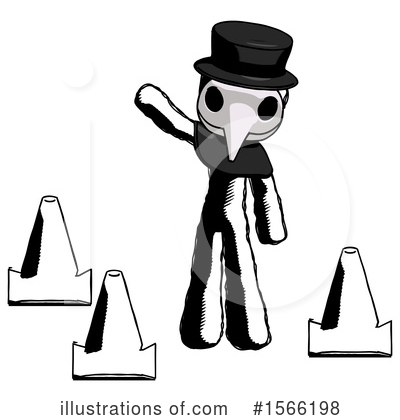 Royalty-Free (RF) Ink Design Mascot Clipart Illustration by Leo Blanchette - Stock Sample #1566198