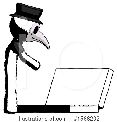 Royalty-Free (RF) Ink Design Mascot Clipart Illustration by Leo Blanchette - Stock Sample #1566202