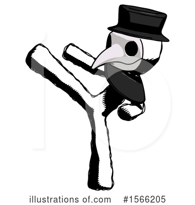 Royalty-Free (RF) Ink Design Mascot Clipart Illustration by Leo Blanchette - Stock Sample #1566205