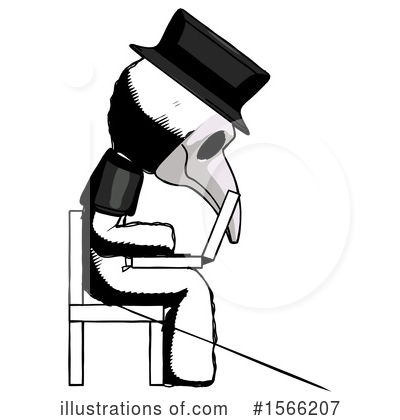 Royalty-Free (RF) Ink Design Mascot Clipart Illustration by Leo Blanchette - Stock Sample #1566207
