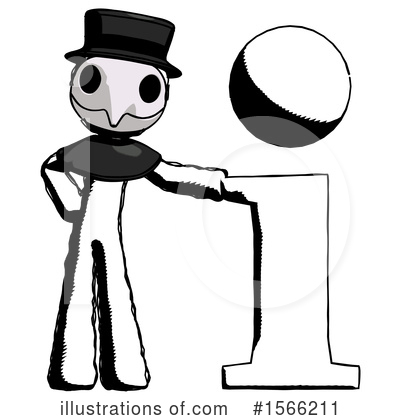 Royalty-Free (RF) Ink Design Mascot Clipart Illustration by Leo Blanchette - Stock Sample #1566211