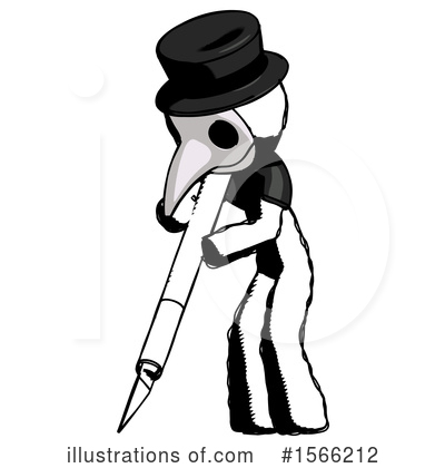 Royalty-Free (RF) Ink Design Mascot Clipart Illustration by Leo Blanchette - Stock Sample #1566212