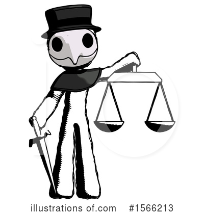 Royalty-Free (RF) Ink Design Mascot Clipart Illustration by Leo Blanchette - Stock Sample #1566213