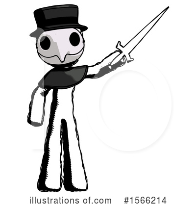Royalty-Free (RF) Ink Design Mascot Clipart Illustration by Leo Blanchette - Stock Sample #1566214