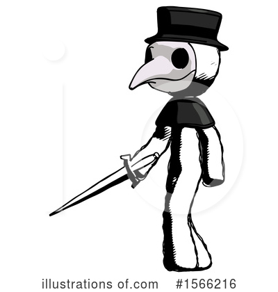 Royalty-Free (RF) Ink Design Mascot Clipart Illustration by Leo Blanchette - Stock Sample #1566216