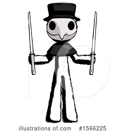 Royalty-Free (RF) Ink Design Mascot Clipart Illustration by Leo Blanchette - Stock Sample #1566225