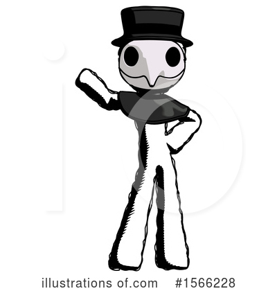 Royalty-Free (RF) Ink Design Mascot Clipart Illustration by Leo Blanchette - Stock Sample #1566228