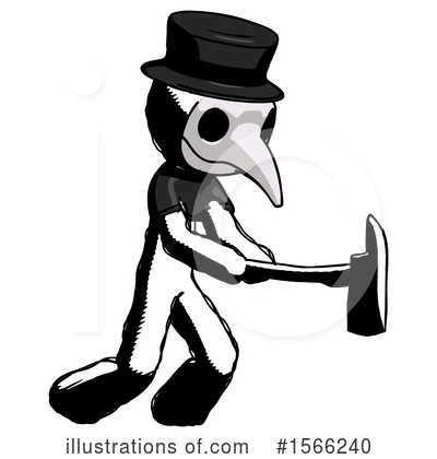 Royalty-Free (RF) Ink Design Mascot Clipart Illustration by Leo Blanchette - Stock Sample #1566240