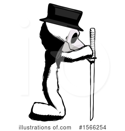Royalty-Free (RF) Ink Design Mascot Clipart Illustration by Leo Blanchette - Stock Sample #1566254