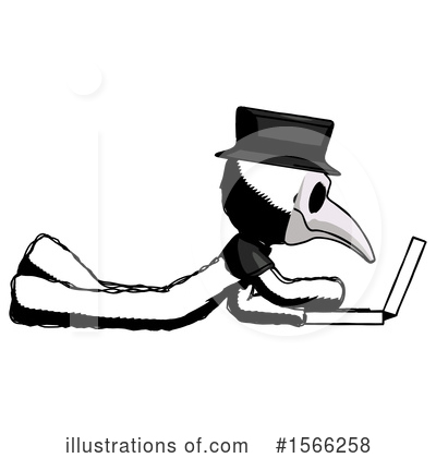 Royalty-Free (RF) Ink Design Mascot Clipart Illustration by Leo Blanchette - Stock Sample #1566258