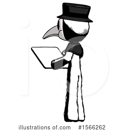 Royalty-Free (RF) Ink Design Mascot Clipart Illustration by Leo Blanchette - Stock Sample #1566262