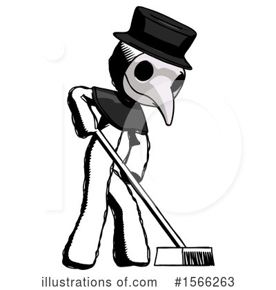 Royalty-Free (RF) Ink Design Mascot Clipart Illustration by Leo Blanchette - Stock Sample #1566263